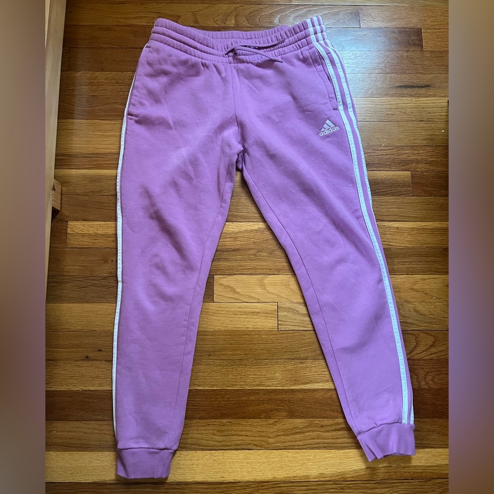 Adidas Purple Jogger Pants